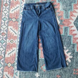 Banana Republic Wide Leg Crop Jeans